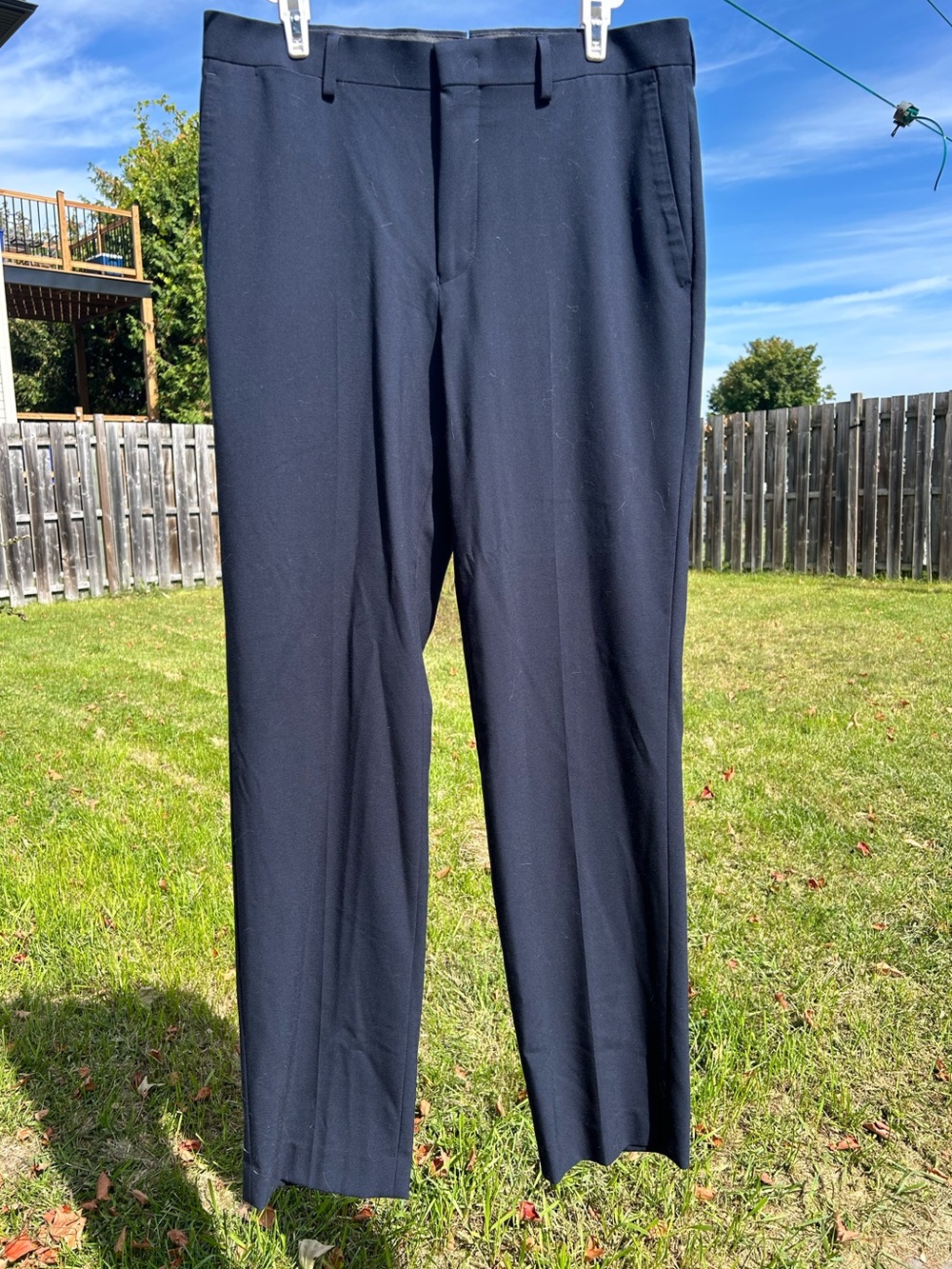 Classic Navy Dress Pants